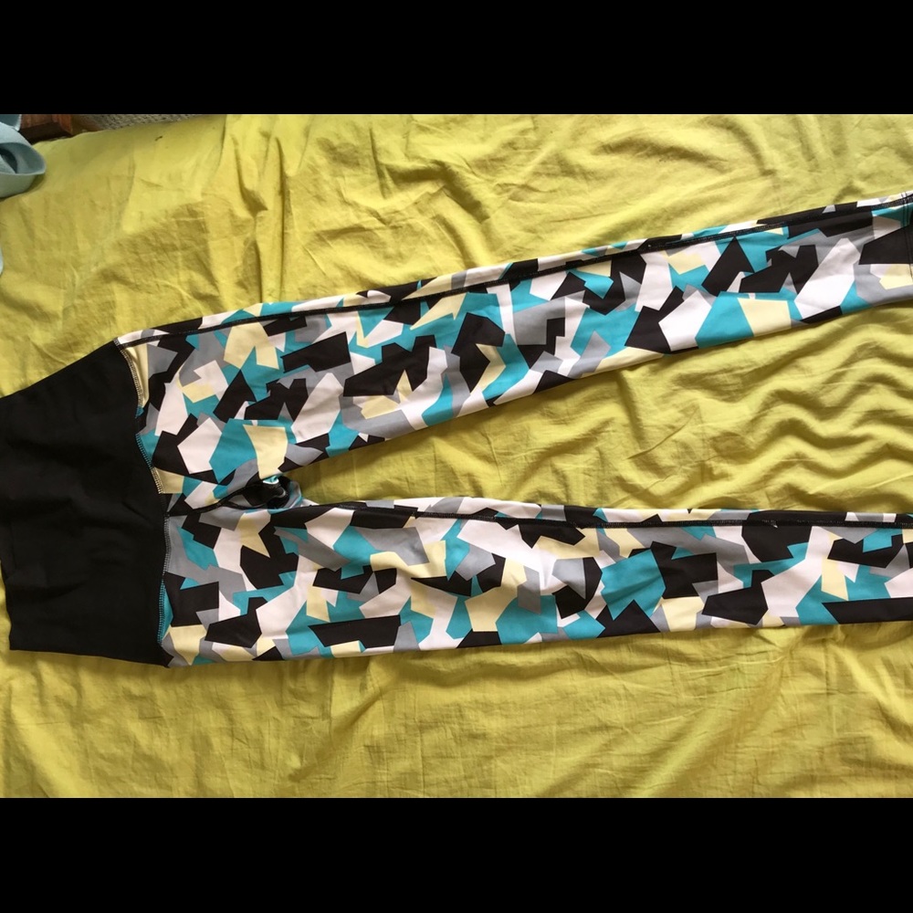 Pure Barre high-waisted leggings